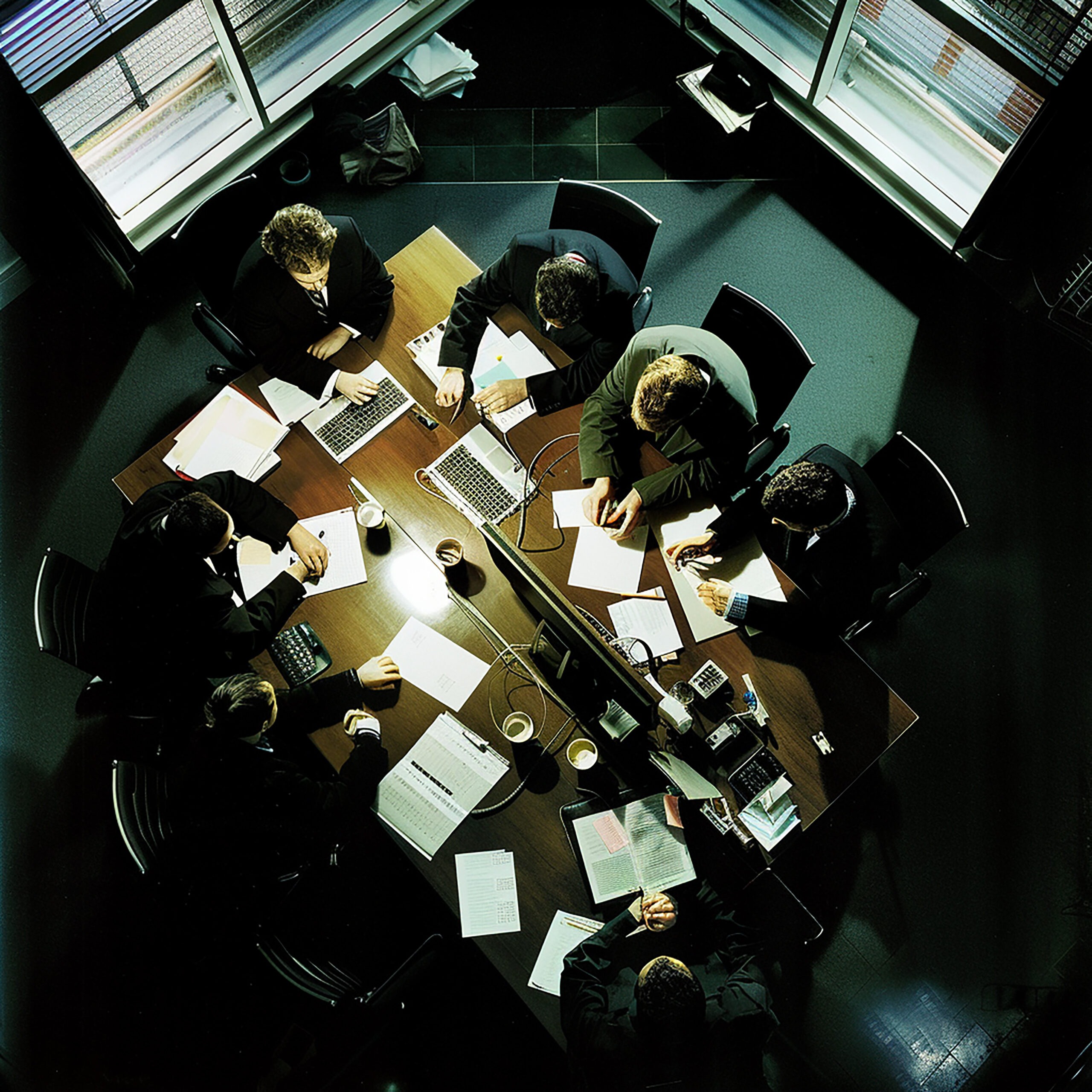 Leadership & Stakeholders Professional Work Environment With Team Scaled